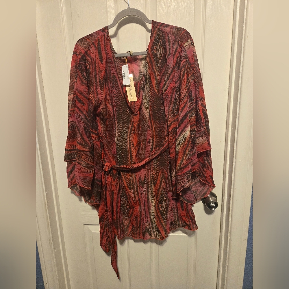 NWT Bellisima Tunic Women's Color Obssecion Size S/M